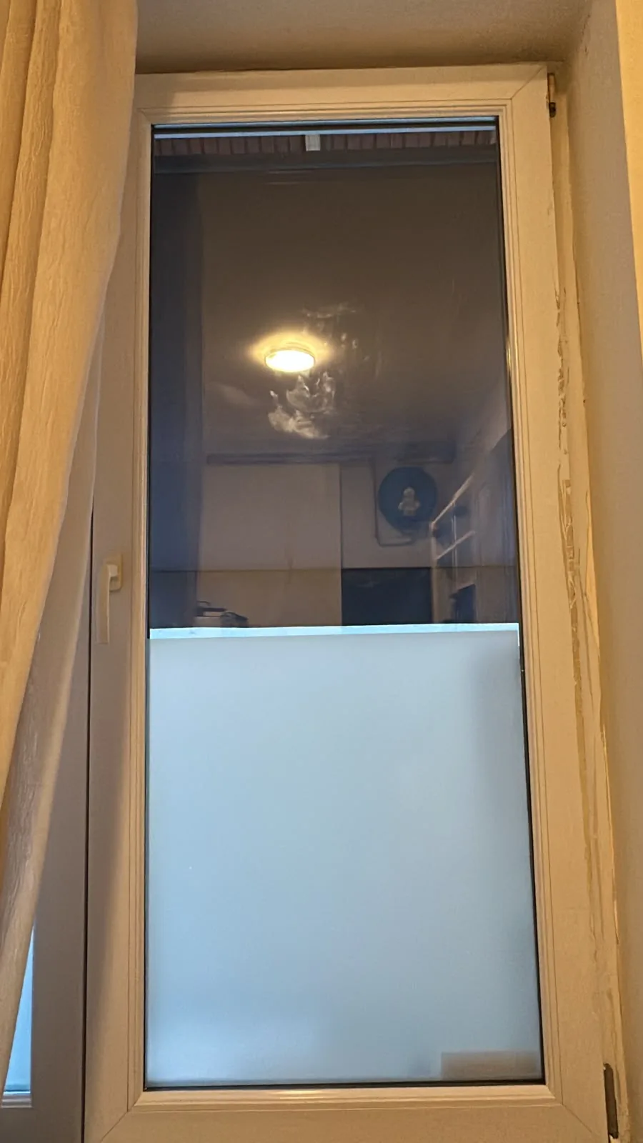 Vue de porte ou fenêtre pour le diagnostic de la menuiserie